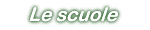 Le scuole che partecipano al progetto